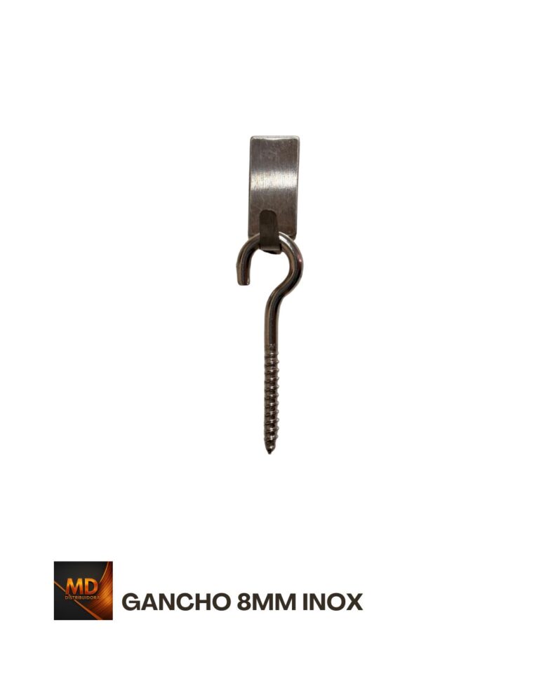 gancho 8mm zincado md distribuidora